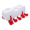 Automatic Chicken Waterer Reduce Waste Leakproof Long Lasting Poultry Waterer Dispenser for Chicken
