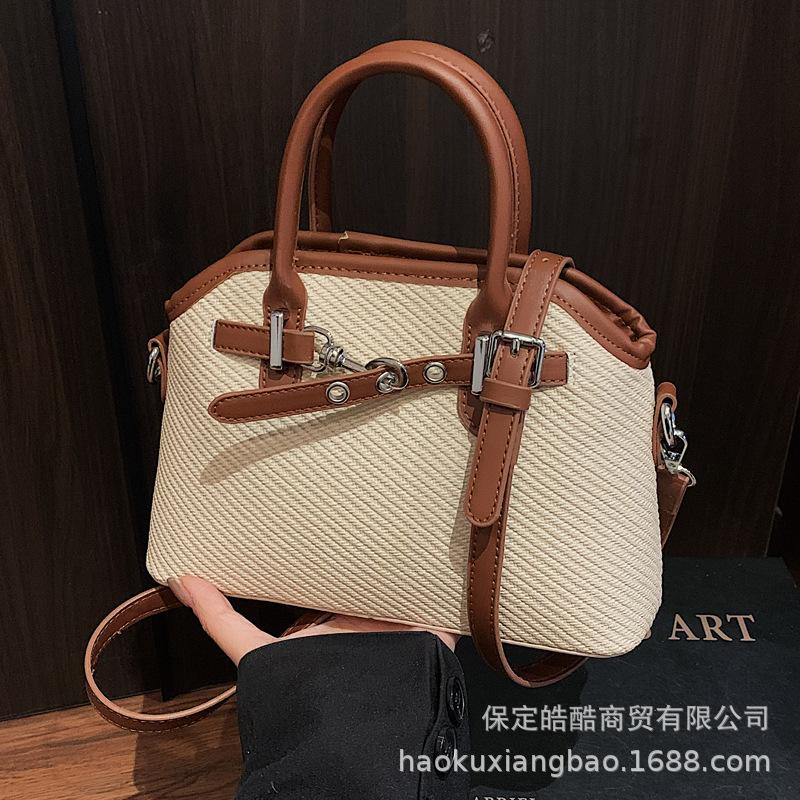 High-end niche bag women's summer versatile 2025 new fashion messenger bag women's Korean version portable tote bag