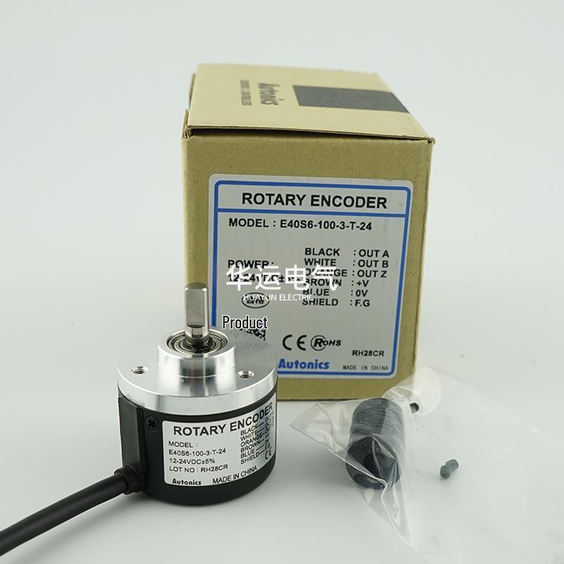 Original E40S6-100-3-T-24 Autonics Incremental Encoder