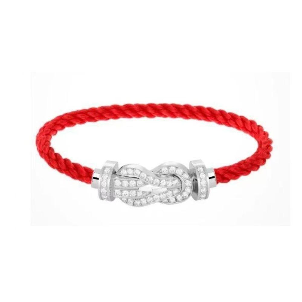 CNC Diamond-encrusted Bracelet V Gold-plated Mi