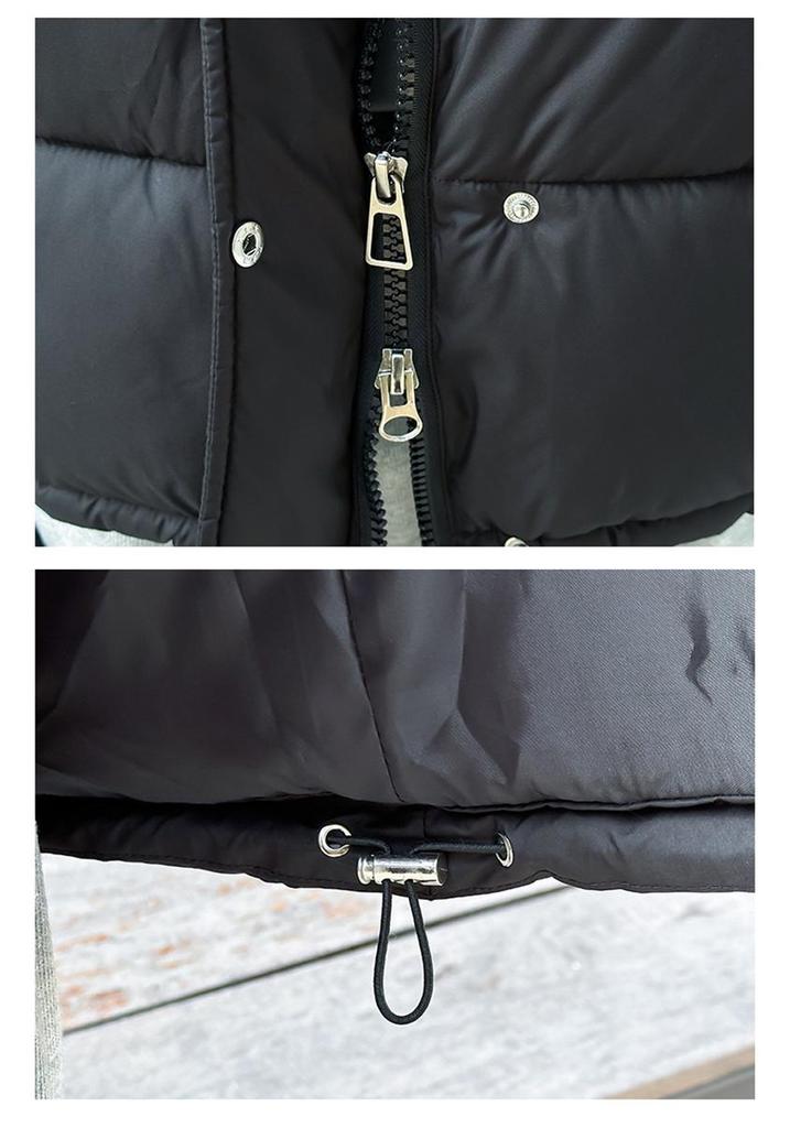 Women's 2026 New Winter Hooded Padded Jacket - Thick Down Cotton Coat for Students