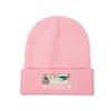Darling In The Franxx Zero Two Knitted Hat Women's Unisex's Beanies Winter Hat  Crochet Caps