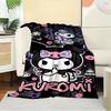 1pc Kuromi Cute Cartoon Character Home Decor Blanket - Seasonal Universal Comfortable Washable Gift for All Ages, Perfect for All Family, Av