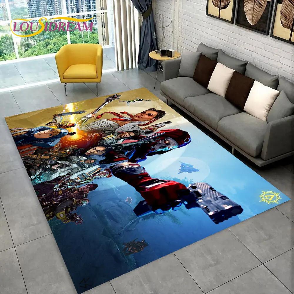 

Apex Legends Game Gamer Cartoon Area Rug,Carpet Rug for Living Room Bedroom Sofa Doormat Decoration,kids Play Non-slip Floor Mat 40x60cm(15x23in)