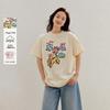 INMAN Puppy Print Cotton T-Shirt