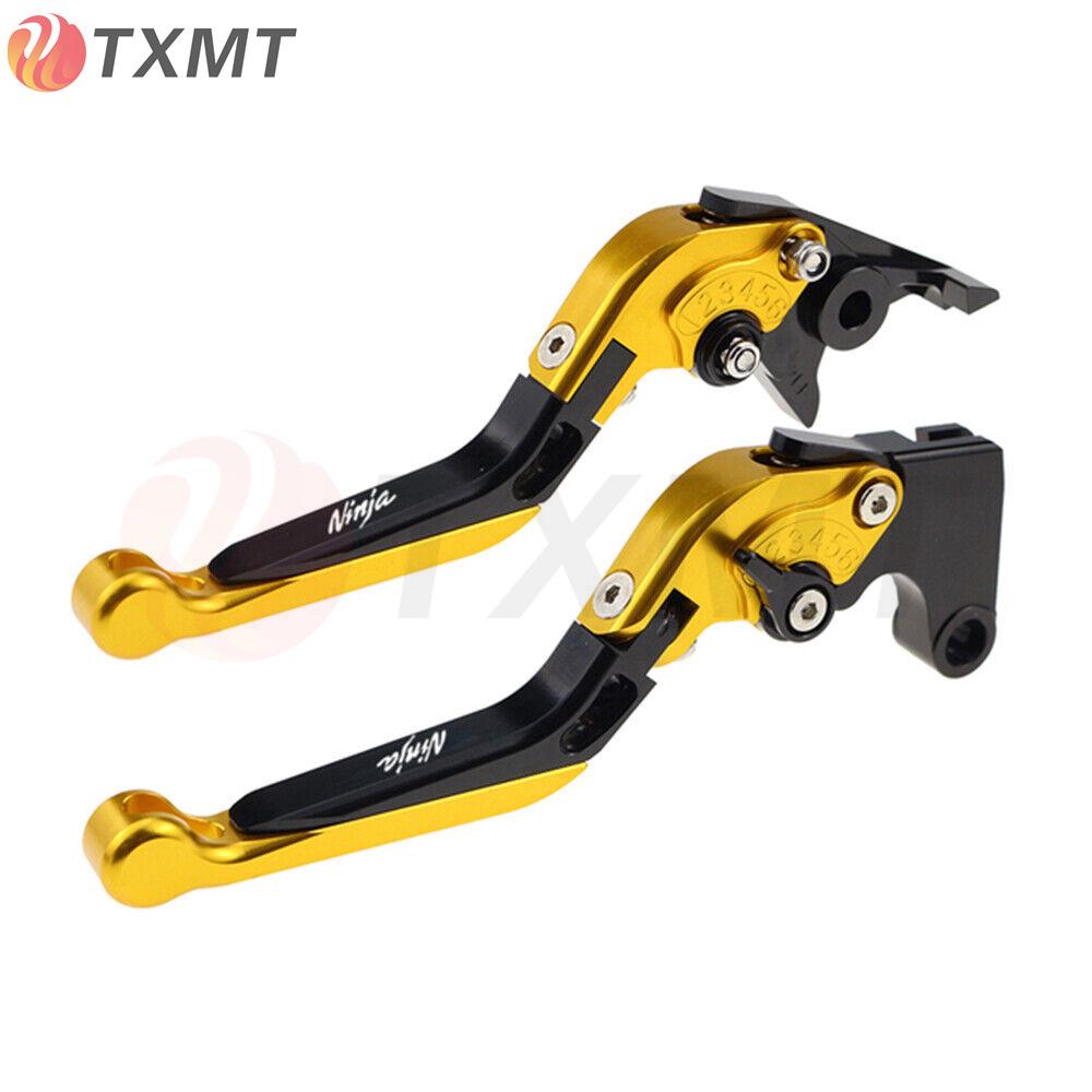 Brake Clutch Levers for Kawasaki Ninja 125/250R/300R/400 Handlebars