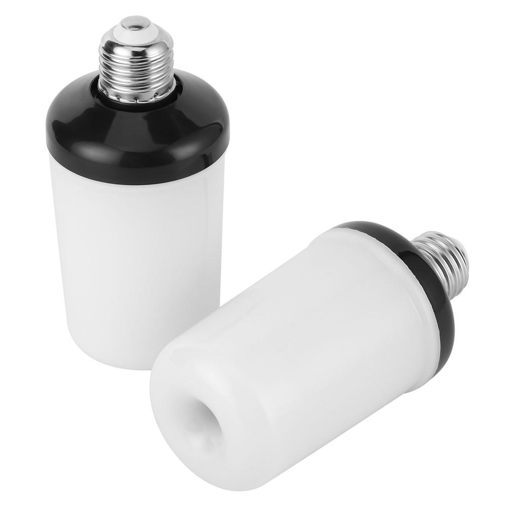 2PCS 99LED Simulation Flame Lamp Fire Light Bulb with Gravity Sensor for Party Festivals Decor 85‑265V