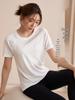 Women's Plus Size Slimming Quick-Dry Yoga T-Shirt - Short Sleeve Sports Top for Running & Gym