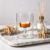 European-style Glass Candle Holder Heat-resistant Scented Candles Cup Candle Stand  Wedding