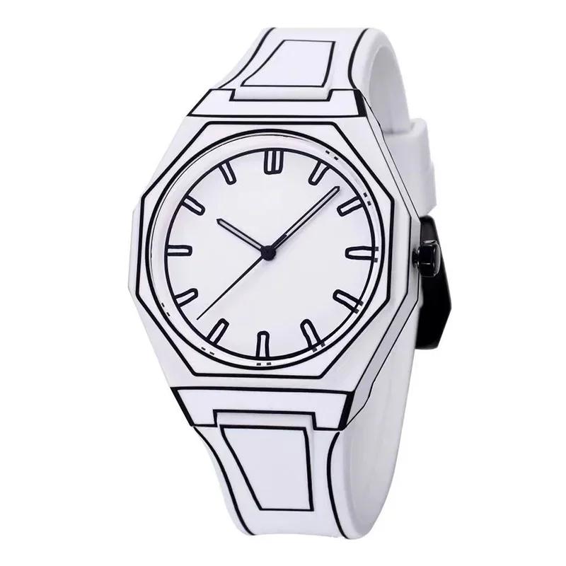 Artistic Comic Watches: Fashionable 2D Designs for Students
