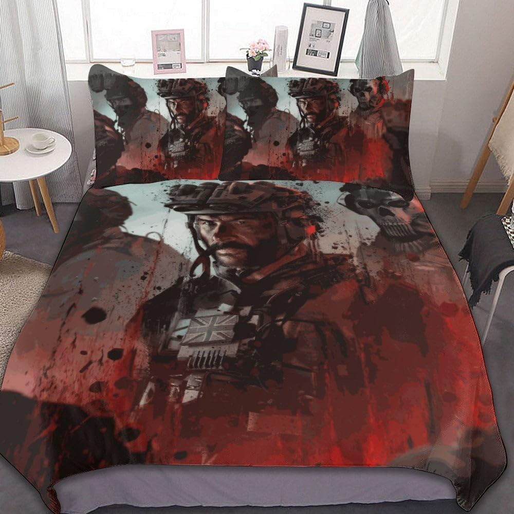Call Of Duty Warzone Bedding Set Single Twin Full Queen King Size Game Bed Set Aldult Kid Bedroom Duvet cover Sets 3D Print