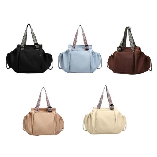 Multifunktionell reseorganisatörsväska för kvinnor 4-i-1 Stor kapacitet Tote Ryggsäck med 15 fickor Bärbar Crossbody Axelväska för Resa Strand