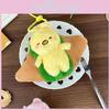 Cute Pancake Capybara Plush Toy Keychain With Soft Pp Cotton For Animal Lovers