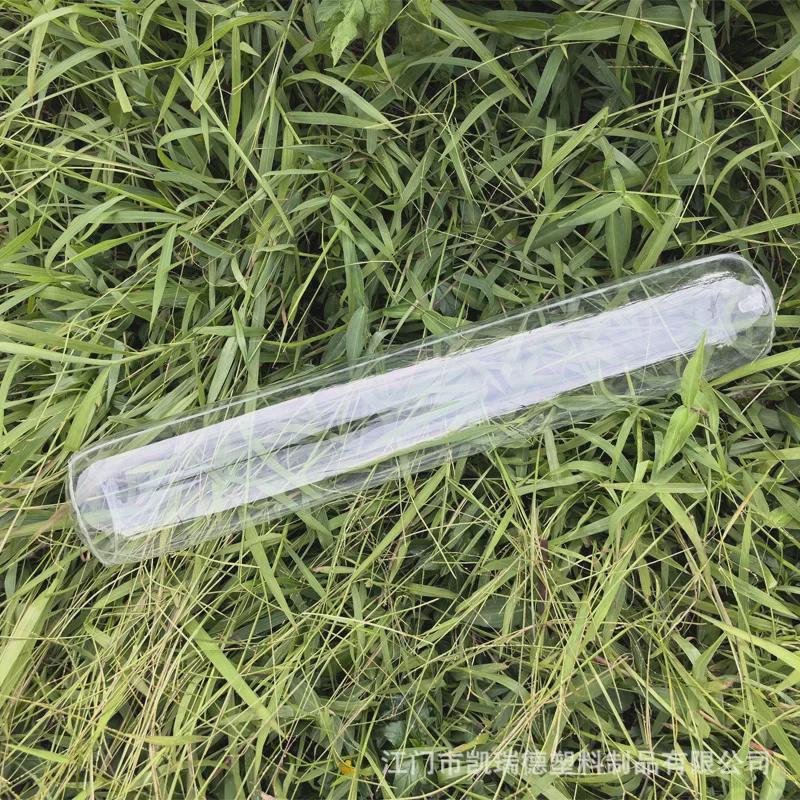 Clear Inflatable Cylinder Neck & Waist Support Pillow