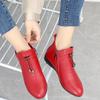 Fashion GKTINOO Fashion Women Boots Autumn Boots Genuine Leather Ankle Boots 2025 Winter Warm Fur Plush Women Shoes Big Size 43