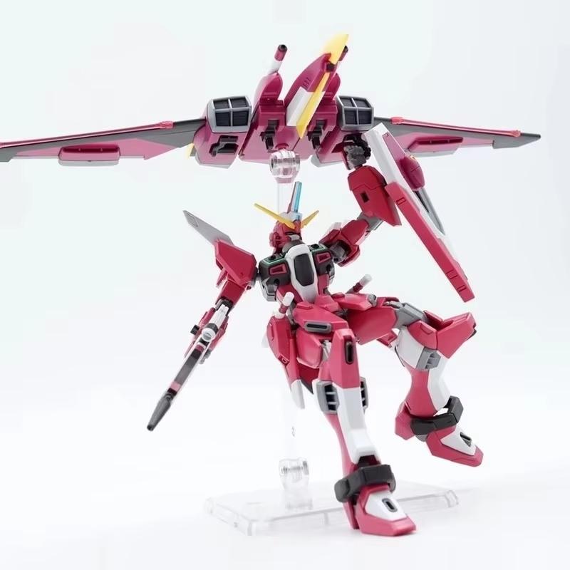 HG 1/144 INFINITE JUSTICE ZGMF-X19A Mecha Assembly Model Kit Action Figures Boys Puzzle Toy Gifts Desktop Decoration Collectible
