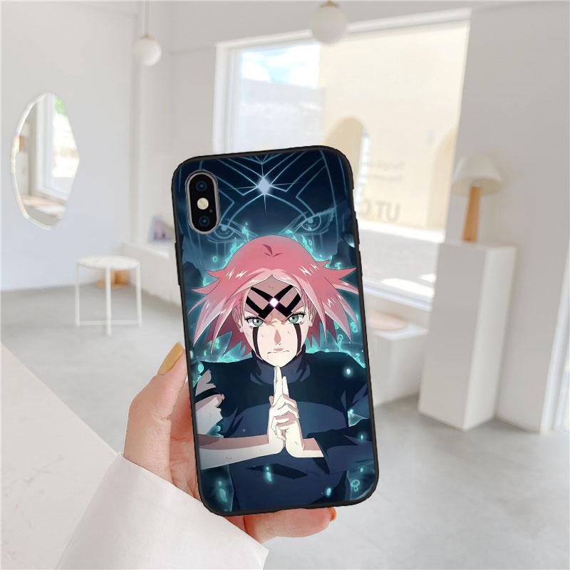 LO71 Naruto Sakura Haruno Soft Shell Phone Case for Redmi Note 13 14 Pro+ Plus A3 A3X 13X 13C 13R 14S 14C 14R