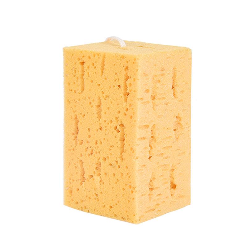 XL Stain-Removing Honeycomb Car Wash Sponge - High-Density, Water-Absorbing Detailing Supply