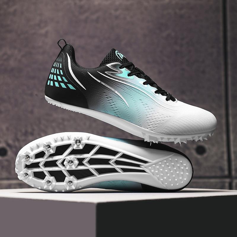

New student nail shoes track and field sprinting running shoes male and female students competition sports track and field shoes 34