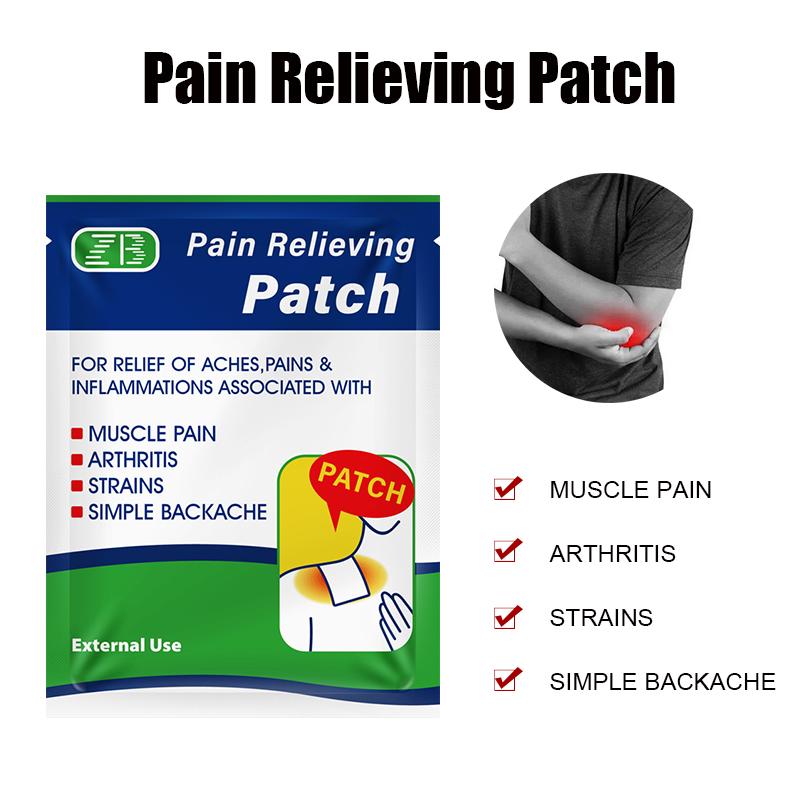 ZB Pain Relief Patch Back Neck Joints Knee Pain Plaster 5pcs/bag