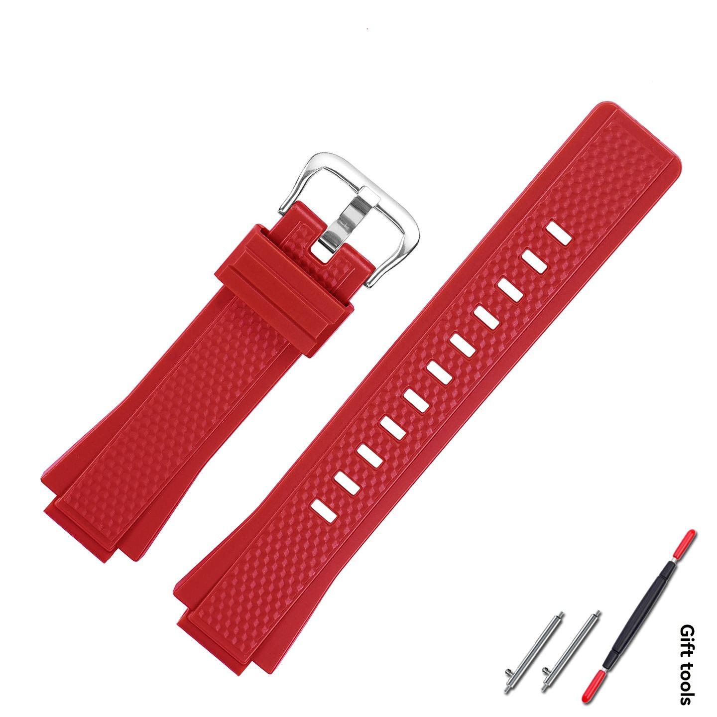 

GST-B200 Silicon strap For Casio G-SHOCK 5608 GST-B200-1A modified waterproof Watchband Bracelet wristband For GST-B200