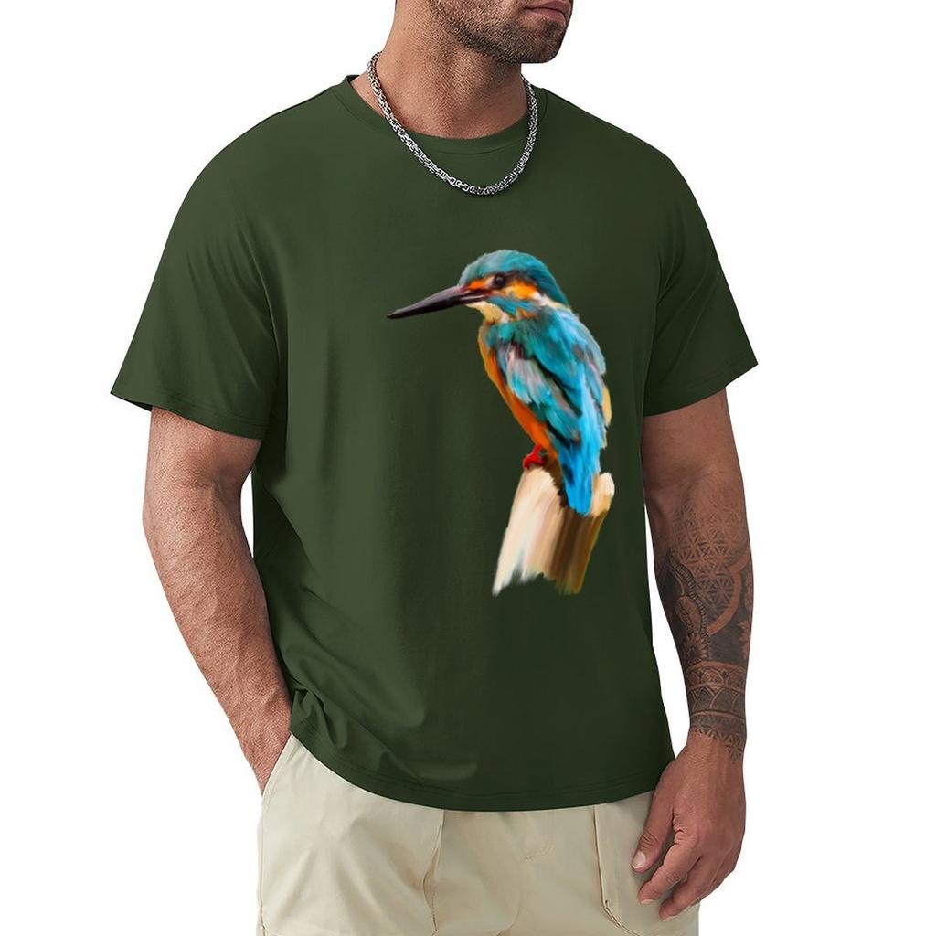 King Birb T-Shirt Shirts Graphic Tees Summer Clothes Graphic Tee Shirt Graphic Tees For Men