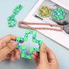 3pcs 24 Section Chain Magic Bracelet Multifunctional Folding Stress Reducing Chain Toy Children's Birthday Party Gift Filling