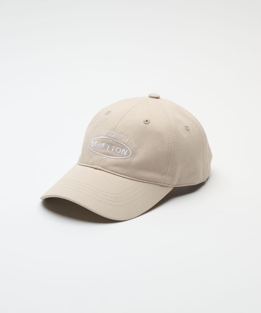 Benetong Logo Ball Cap - [Beige]