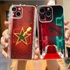 Etui na telefon z flagą Maroka M- For iPhone17,16,15,14,13,12,11 Plus,Pro Max Miękkie Przezroczyste Pokrowiec