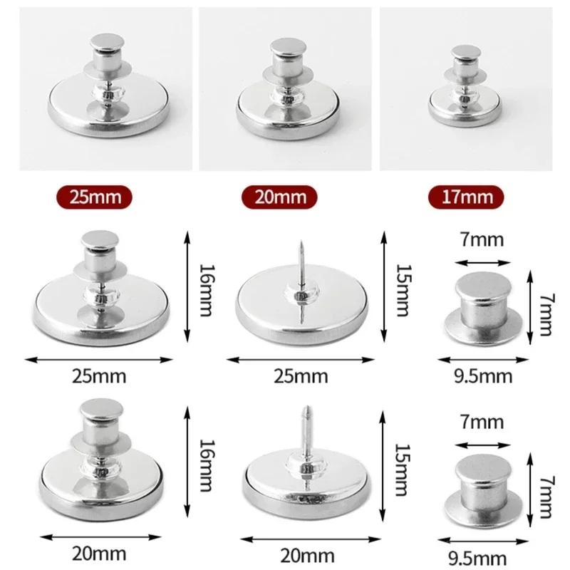 Magnetische Vorhang-Knopfclips Nagelfrei Abnehmbare Vorhangmagnet-Schnallen Verhindern Licht Fensterscheibe Schließen Heimdeko-Zubehör