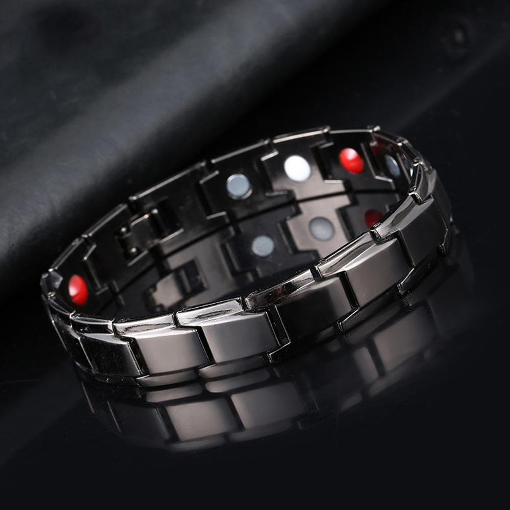 Bracelet Magnétique Tendance Homme Femme Santé Énergie Thérapie Bijoux Arthrite