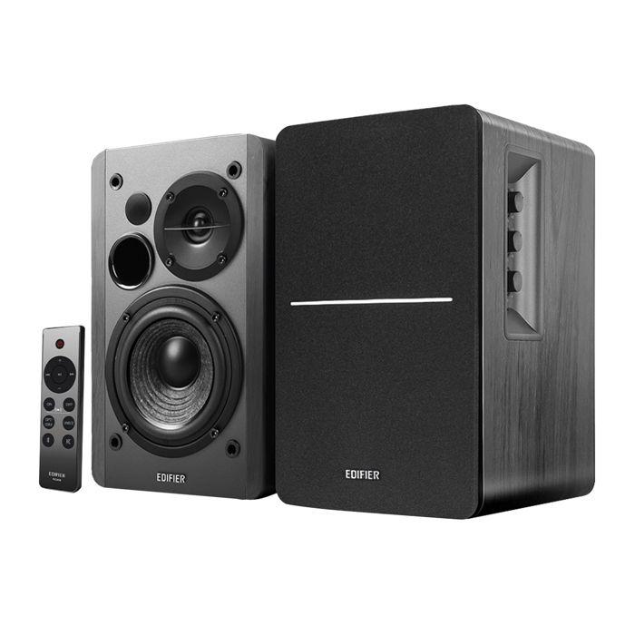 Regallautsprecher Edifier R1280DBs 42W Bluetooth 5.0 Schwarz - RCA/Optisch/Koaxial
