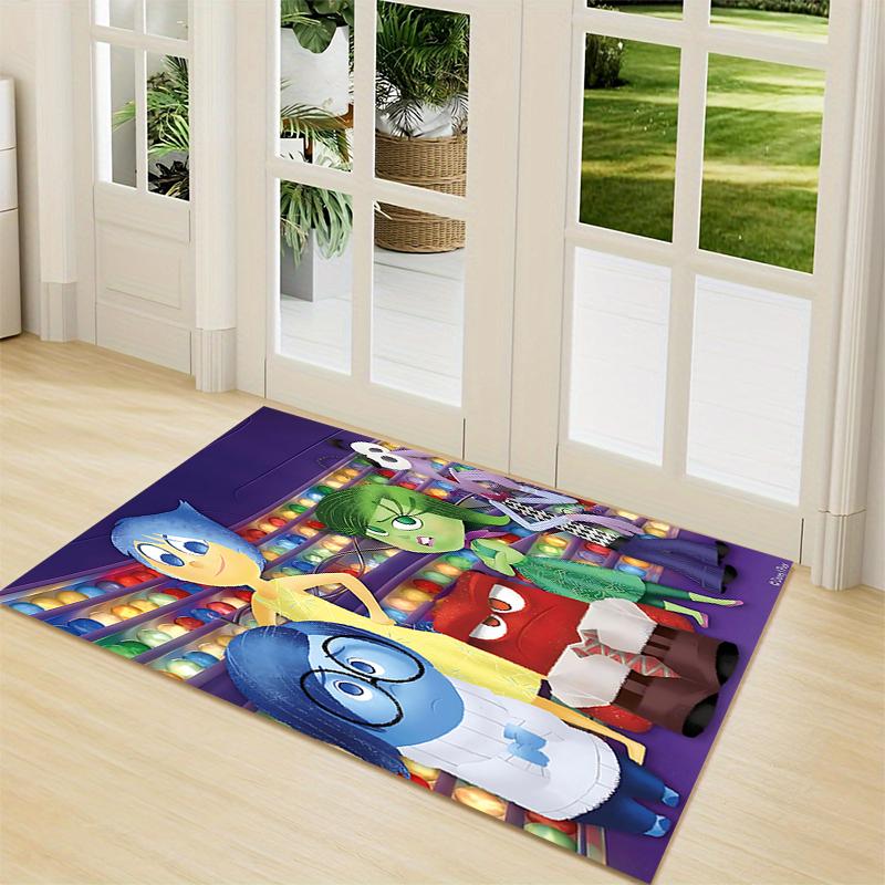 Inside Out Emotions Carpet Rug Soft Washable Anti Slip Home Living Room Sofa Mats Personalized Christmas Rug