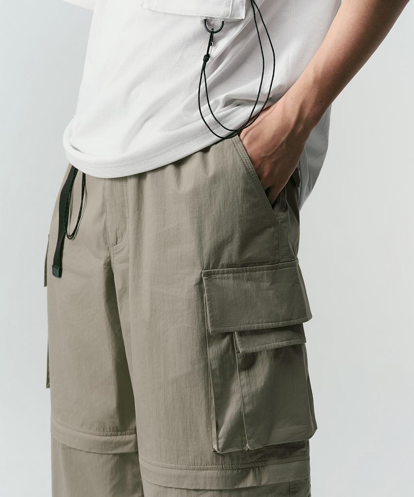MUSINSA STANDARD [City Leisure] 3-Way Belted Multi Cargo Pants (4 Colors) (Type C)