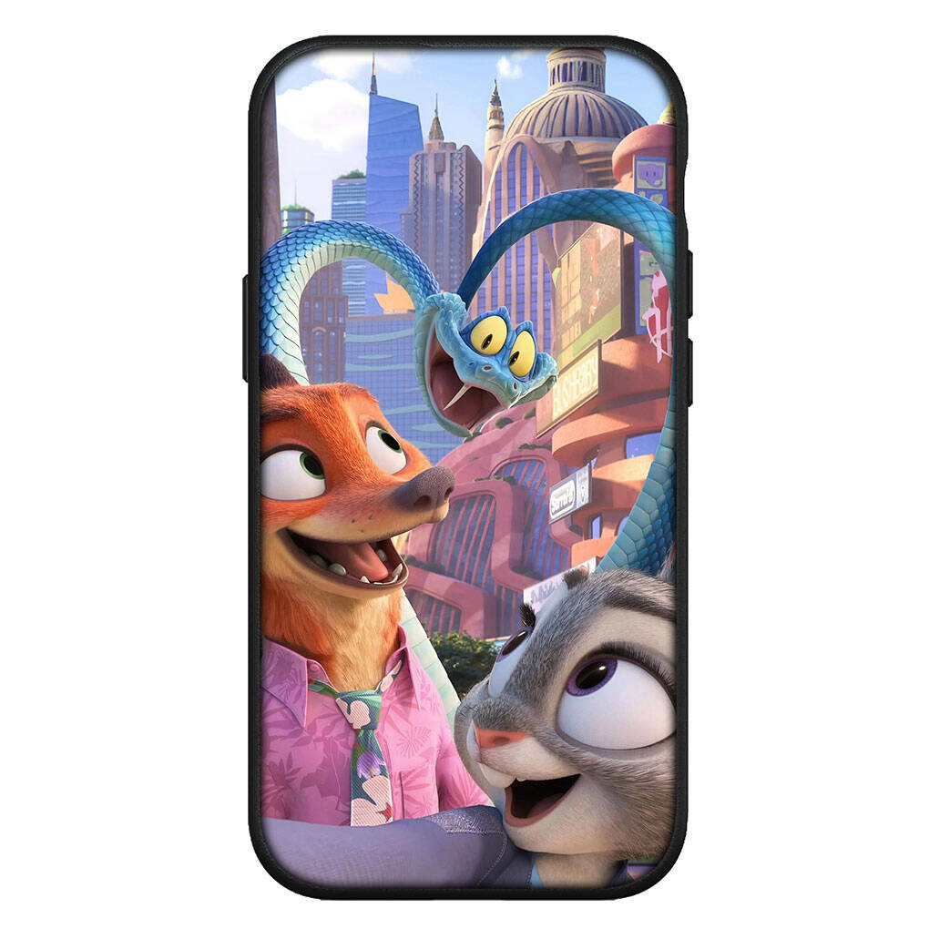 for Samsung Galaxy S25 S24 S23 iPhone 17 16 15 Xiaomi Redmi Note 14 13 12 Plus Pro Max A37 Phone Case Comics Nick Zootopias Garys 2 Judy OPPO Huawei