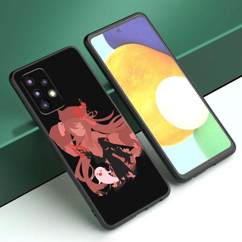 Genshin Impact Anime Phone Case For Samsung A04 A21 A30 A50 A52 S A13 A14 A22 A23 A32 A53 A73 5G A11 A12 A31 A33 A51 A70 A71 A72
