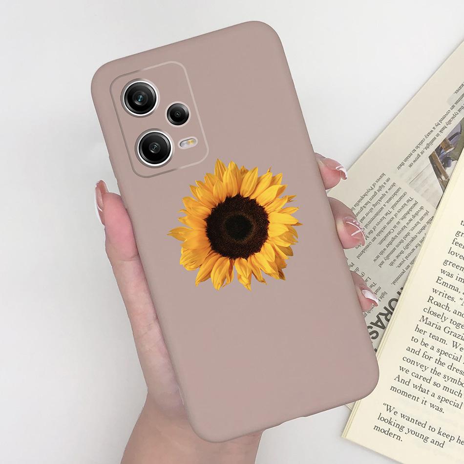 For Xiaomi Redmi Note 12 Pro+ Plus 5G Phone Case Love Heart Girl Silicone Matte Shockproof Cover For Redmi 12Pro + Funda Bumper