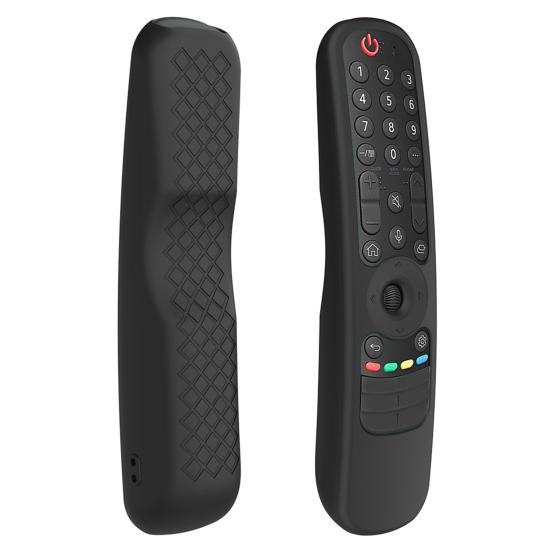 Remote Control Cover Waterproof Stain-resistant Shockproof Glow in The Dark Wear-resistant Full Protection with Strap TV Remote Control Holder