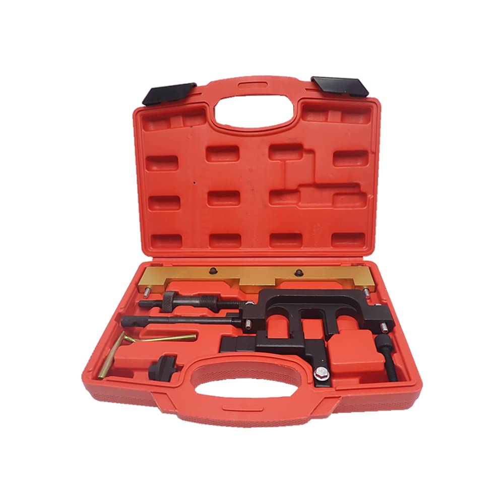 

WELLVIE BMW Engine Timing Tool SST Engine Special Tool Engine Lock Failing Shaft Alignment Tool Kit Timing Tool Set of N42, N46, N46T, B18-A, B20-AB [Набор 8]