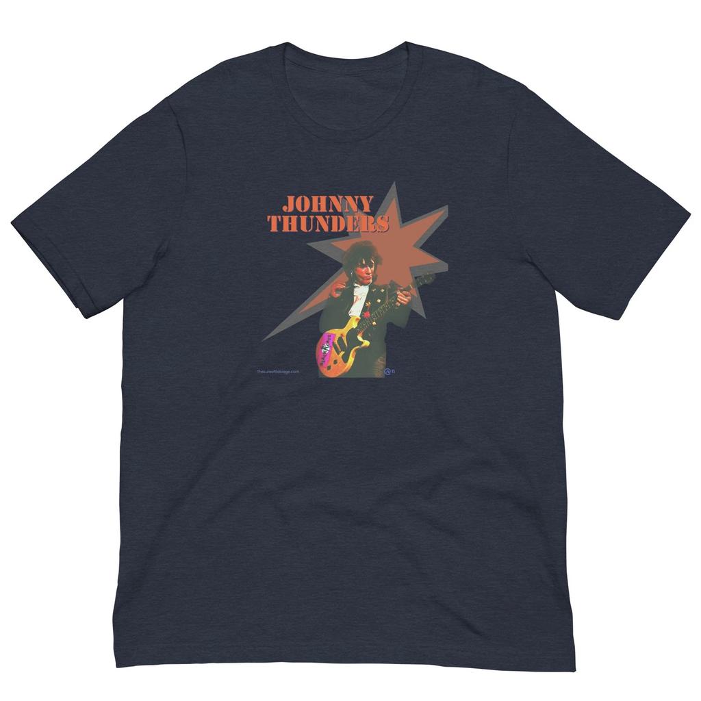 Johnny Thunders - NY Dolls - Heartbreakers - leichter Komfort-T-Shirt