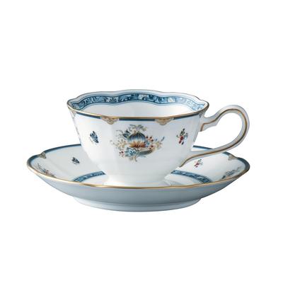 NARUMI Sharilamoon Cup and Stylish Perfect for Tea and Made In Gift Product Saucer, 230cc, Retro, Modern, Elegant, Design, Coffee, Japan, Boxed,