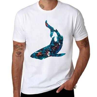 The Question Shark T-Shirt Man T Shirt Graphic Cotton T Shirt Pack Man Tshirt T-Shirt