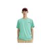 Li Ning Laufserie Einfarbiges Logo Rundhals Bequemes Atmungsaktives Kurzarm T-Shirt Herren Tops Mintgrün ATSU025-2