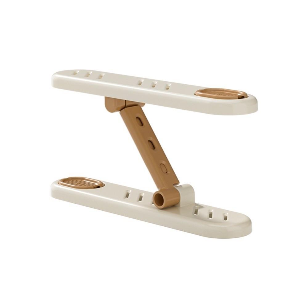 2pcs Double-layer Shoes Organizer Adjustable Angle Shoes Rack  Under Bed