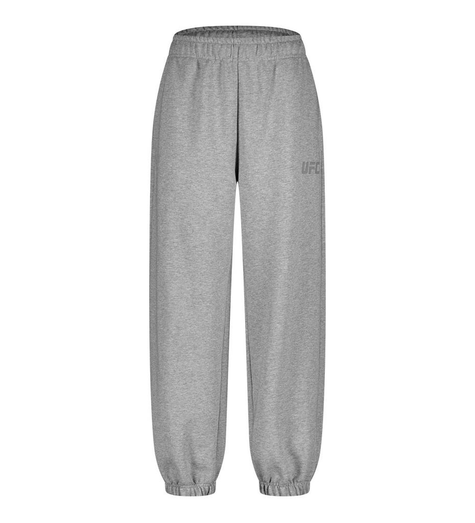 UFC SPORT Ufc Reflective Logo Loose Fit Jogger Pants Melange Grey U2Lpv1312Mg