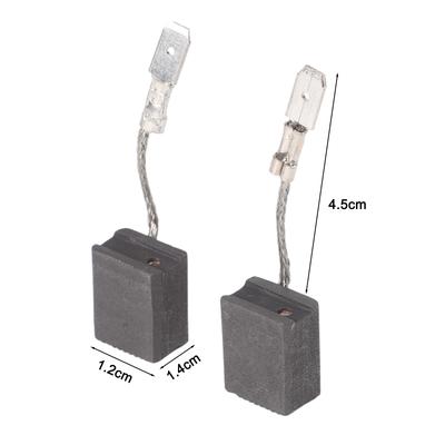 2 Pièces Pour Outil Électrique METABO Balais de Charbon 316065450 Pour WE17-125/150 WE19-180 WEPBA17-125 Accessoires d'Outils Électroportatifs