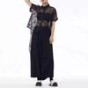 XITAO Asymmetrical Perspective Dress ZMY1374