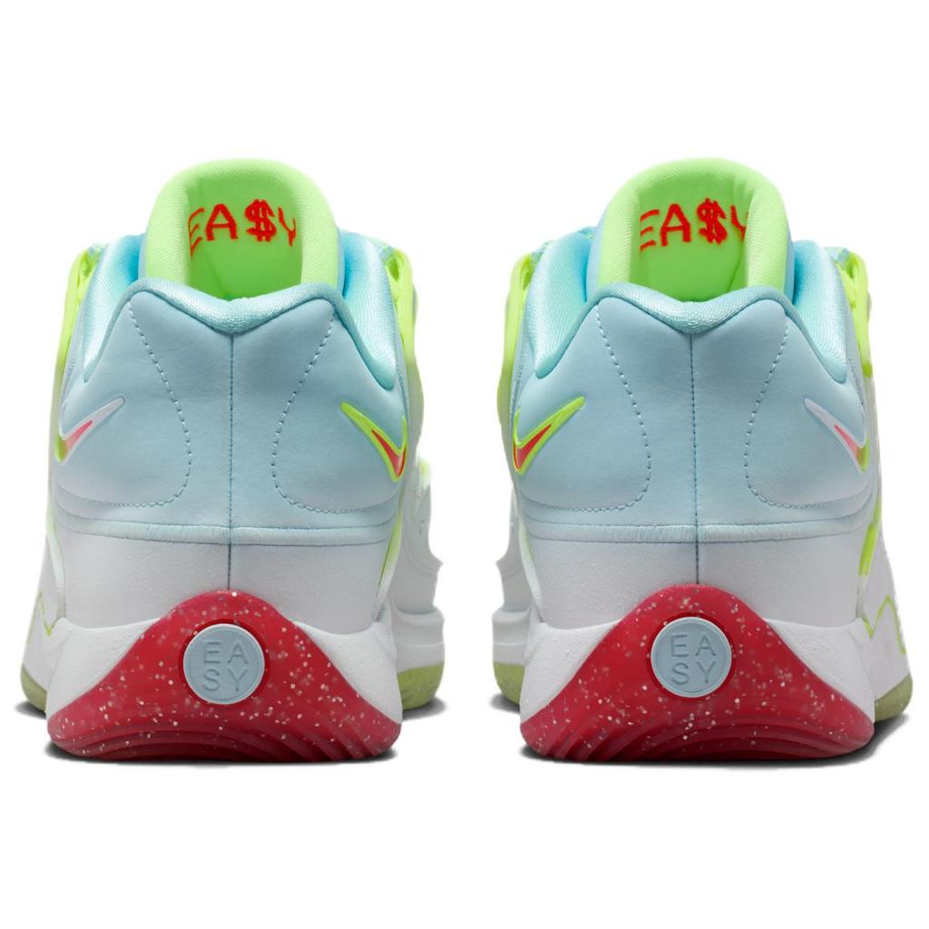 Nike KD 18 Śnieg Męskie Trampki Białe Volt Jasnoczerwone HV1996-100