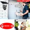 Caméra solaire 12MP 3 objectifs 4G Carte SIM Réseau Zoom 10X Protection de sécurité pour maison intelligente Vision nocturne 6K Caméras de surveillance vidéo IP CCTV