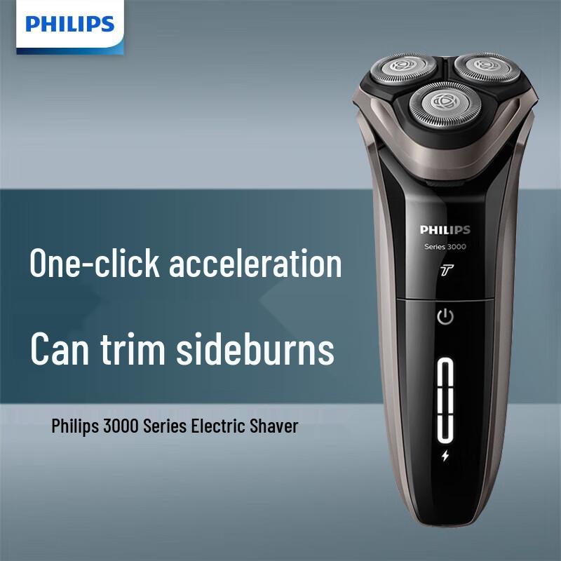 Philips Series 3000 Wet & Dry Electric Shaver CN plug (adapter included)